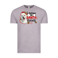 Vintage Zinc i believe in santa paws Vintage Tee - CowGirlArtShop