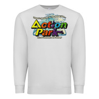 Dove Grey Funny Action Park New Jersey 1978 Vintage Premium Sweatshirt - longCreatives