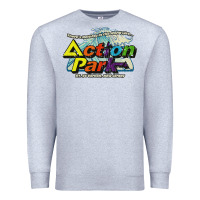 Heather Grey Funny Action Park New Jersey 1978 Vintage Premium Sweatshirt - longCreatives