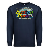 Navy Funny Action Park New Jersey 1978 Vintage Premium Sweatshirt - longCreatives