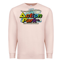 Pale Pink Funny Action Park New Jersey 1978 Vintage Premium Sweatshirt - longCreatives