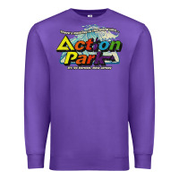 Purple Funny Action Park New Jersey 1978 Vintage Premium Sweatshirt - longCreatives