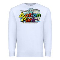White Funny Action Park New Jersey 1978 Vintage Premium Sweatshirt - longCreatives