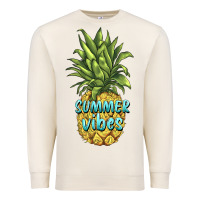 Sandshell summer vibes pineapple Premium Sweatshirt - BarkalooDesign