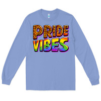 Colony Blue pride vibes Long Sleeve Tee - OliviaCreatesArt
