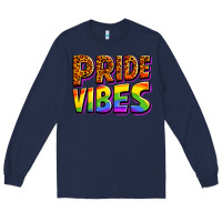 Navy pride vibes Long Sleeve Tee - OliviaCreatesArt