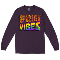 Plum pride vibes Long Sleeve Tee - OliviaCreatesArt