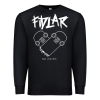 Black Fidlar no Waves fans , music Premium Sweatshirt - longCreatives