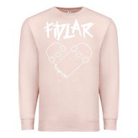 Pale Pink Fidlar no Waves fans , music Premium Sweatshirt - longCreatives