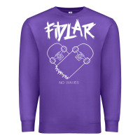 Purple Fidlar no Waves fans , music Premium Sweatshirt - longCreatives