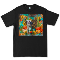 Black fall heifer cows Premium Tee - RanaPortraitStore