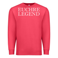Cardinal euchre tee shirt funny euchre player gift idea euchre legend Premium Sweatshirt - longCreatives