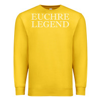 Lemon euchre tee shirt funny euchre player gift idea euchre legend Premium Sweatshirt - longCreatives