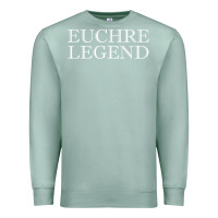 Seafoam euchre tee shirt funny euchre player gift idea euchre legend Premium Sweatshirt - longCreatives