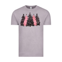Vintage Zinc pink christmas trees Vintage Tee - CowGirlArtShop