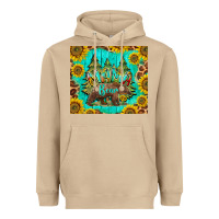 Mushroom mama bear Heavyweight Hoodie - BarkalooDesign