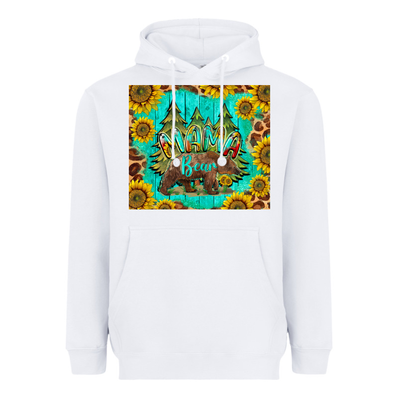 Mama Bear Heavyweight Hoodie by BarkalooDesign | Teevron