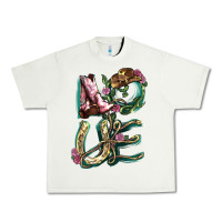 Pistachio Love boots horseshoe Urban Heavy Tee - HowdyJamesFarm