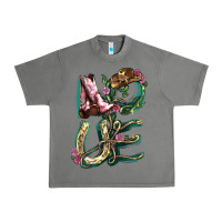 Tornado Love boots horseshoe Urban Heavy Tee - HowdyJamesFarm