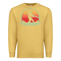 Antique Gold Softball Retro Vintage 80s Style Player Gift Premium Sweatshirt - longCreatives