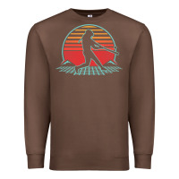 Chestnut Softball Retro Vintage 80s Style Player Gift Premium Sweatshirt - longCreatives
