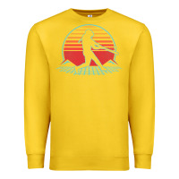 Lemon Softball Retro Vintage 80s Style Player Gift Premium Sweatshirt - longCreatives