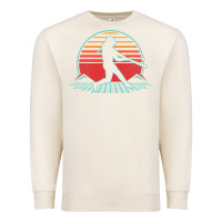 Sandshell Softball Retro Vintage 80s Style Player Gift Premium Sweatshirt - longCreatives