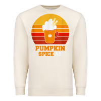 Sandshell pumpkin spice af retro vintage background happy halloween Premium Sweatshirt - longCreatives