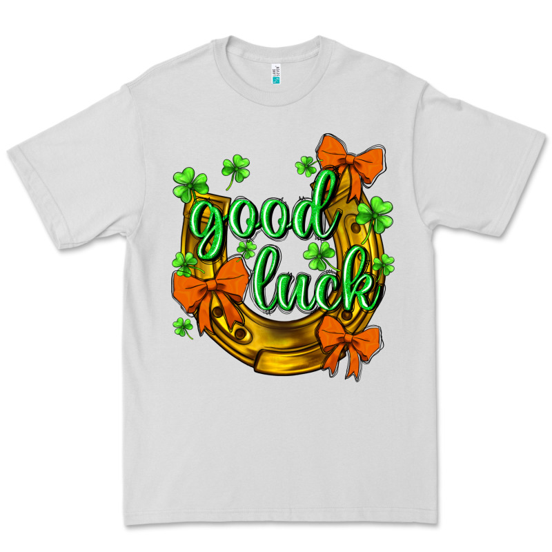 St.patricks Good Luck Premium Tee by NancyCooperArtShop | Teevron