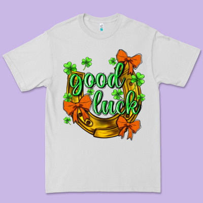 St.patricks Good Luck Premium Tee Designed By Nancycooperartshop