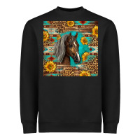 Black western tennessee horse Heavyweight Sweatshirt - LillyAllenDesigns