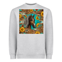 Heather Grey western tennessee horse Heavyweight Sweatshirt - LillyAllenDesigns