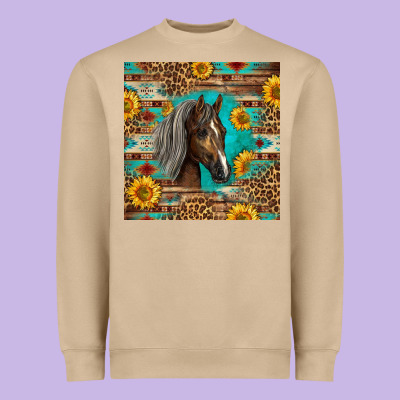 Western Tennessee Horse Heavyweight Sweatshirt Designed By Lillyallendesigns