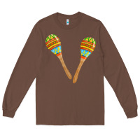 Chestnut maracas fa element Long Sleeve Tee - FaDigitalArtStudio