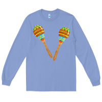 Colony Blue maracas fa element Long Sleeve Tee - FaDigitalArtStudio