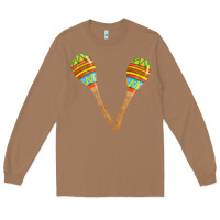 Toasted Coconut maracas fa element Long Sleeve Tee - FaDigitalArtStudio