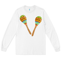White maracas fa element Long Sleeve Tee - FaDigitalArtStudio