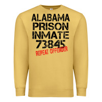 Antique Gold halloween alabama prisoner party costume tshirt Premium Sweatshirt - longCreatives