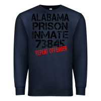 Navy halloween alabama prisoner party costume tshirt Premium Sweatshirt - longCreatives