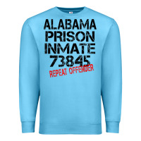 Ocean Blue halloween alabama prisoner party costume tshirt Premium Sweatshirt - longCreatives