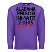 Purple halloween alabama prisoner party costume tshirt Premium Sweatshirt - longCreatives