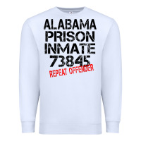 White halloween alabama prisoner party costume tshirt Premium Sweatshirt - longCreatives