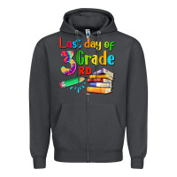 Smoke last day of third grade Zipper Hoodie - Artiststas