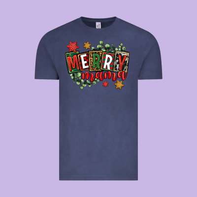 Merry Mama Vintage Tee Designed By Cowgirlartshop