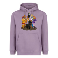 Lavender surprise!  scooby dog with friends funny halloween Heavyweight Hoodie - longCreatives