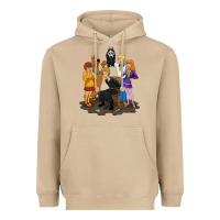 Mushroom surprise!  scooby dog with friends funny halloween Heavyweight Hoodie - longCreatives