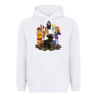 Surprise!  Scooby Dog With Friends Funny Halloween Heavyweight Hoodie | Teevron