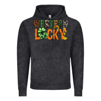 Western Lucky With Clover St. Patricks Day Vintage Hoodie | Teevron