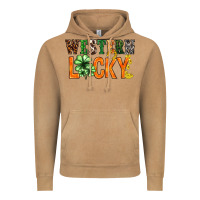 Vintage Camel Western lucky with clover St. Patricks day Vintage Hoodie - HowdyJamesFarm