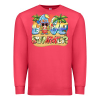 Cardinal love summer gnomes  Background Premium Sweatshirt - BarkalooDesign